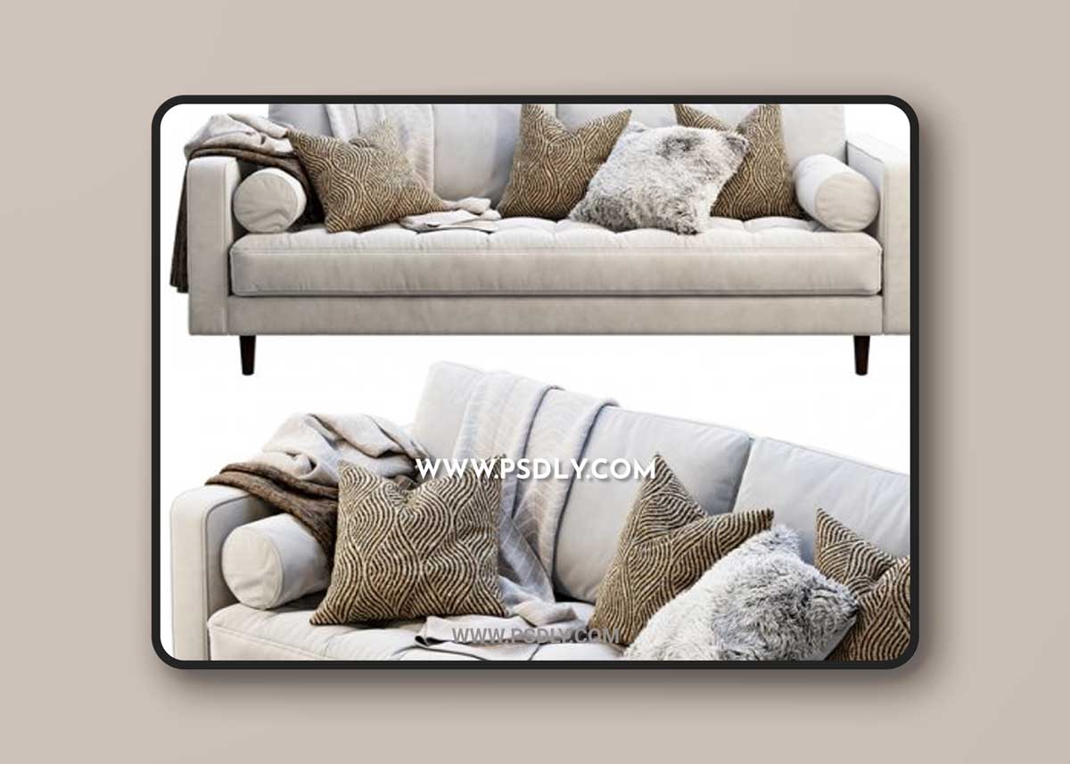 Article Sven Sofa 3D Models