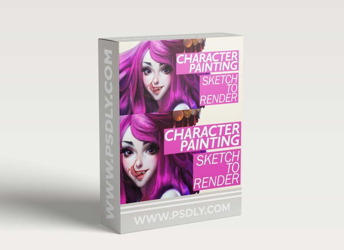 Artstation – Gypsy Vampire: Character Rendering by ibrahem swaid