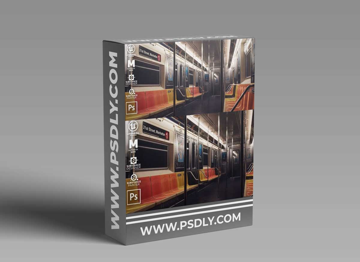 Artstation – Creating a metro train interior in Unreal Engine 5