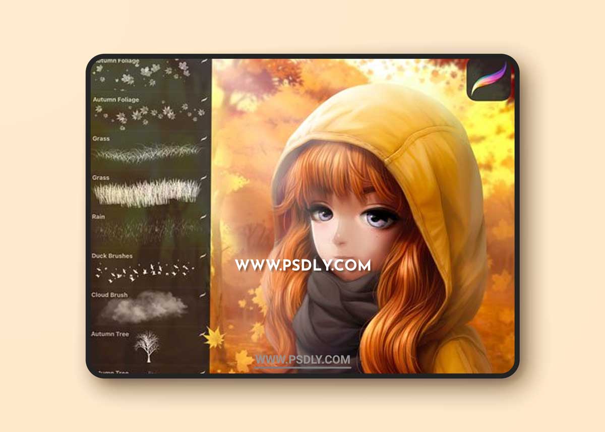 Autumn Brushes Pack for Procreate