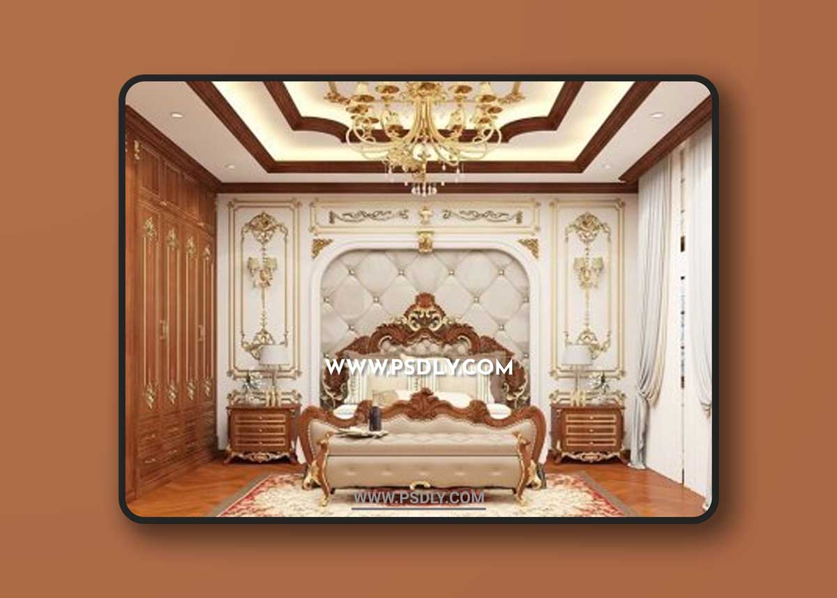 Bedroom Secne By TaLinh 3D Models