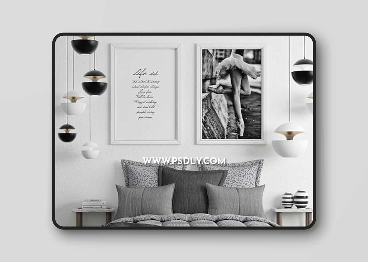 Bedroom set 3 3D Models