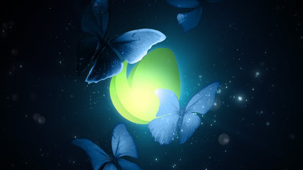 Videohive Butterflies in the Dark 28672335