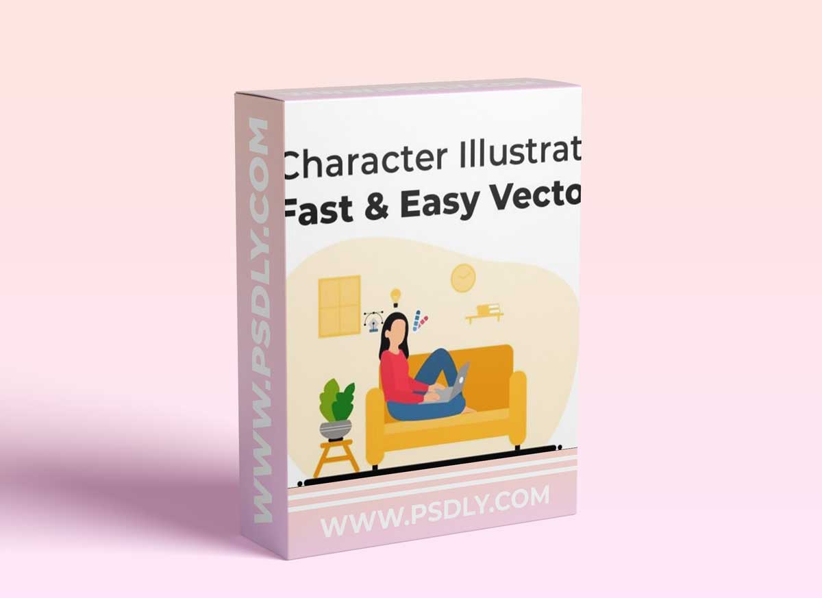 Character Illustration: Create Fast & Easy Vector in Adobe Illustrator