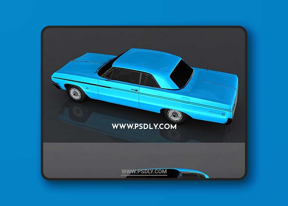 Chevrolet Impala SS 1964 3D Model