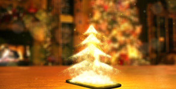 Videohive Christmas Phone 6180615