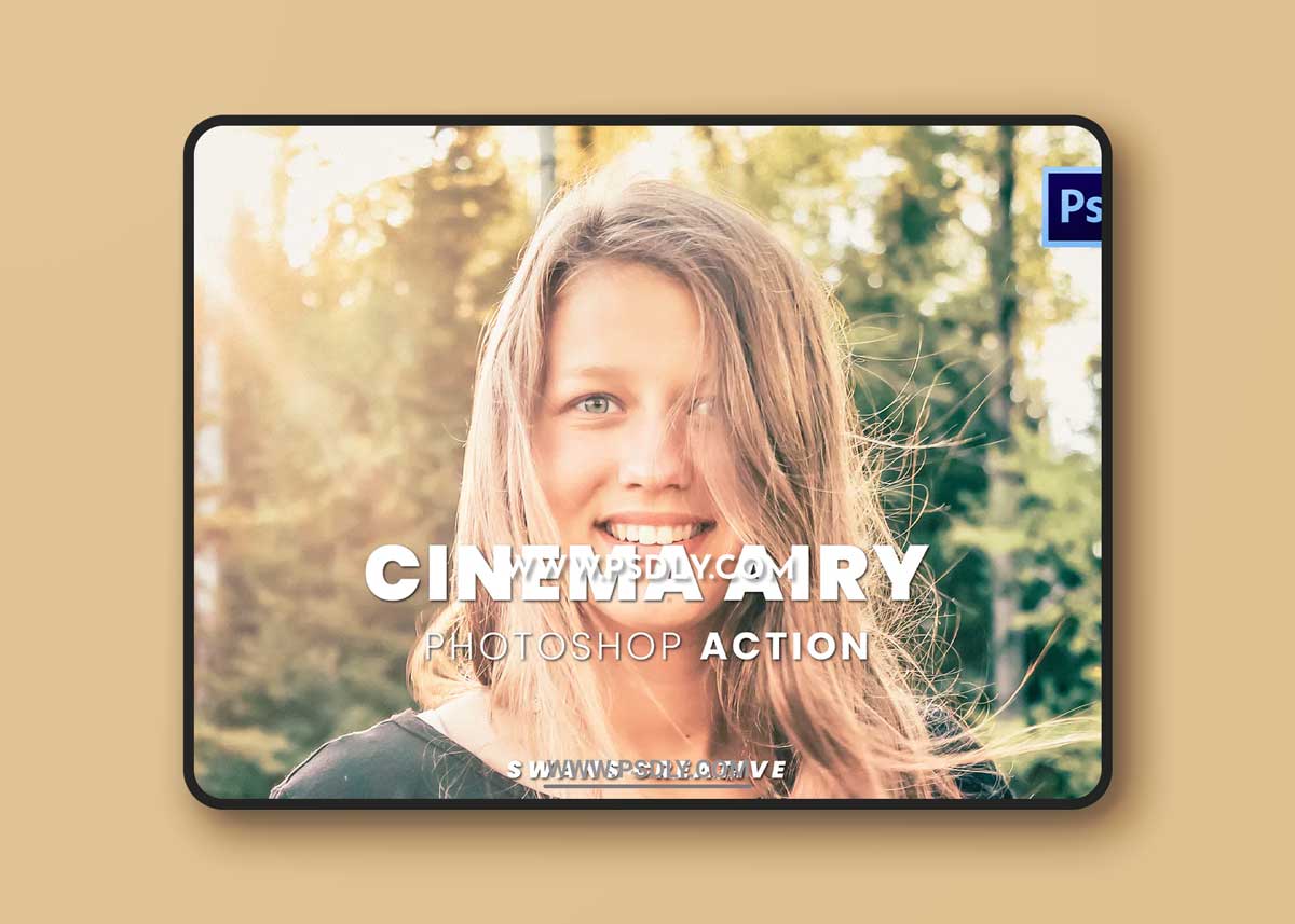 Cinema Airy Photoshop Action