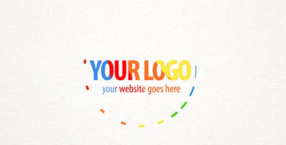 Videohive Colorful Stripes Logo Reveal 9091480