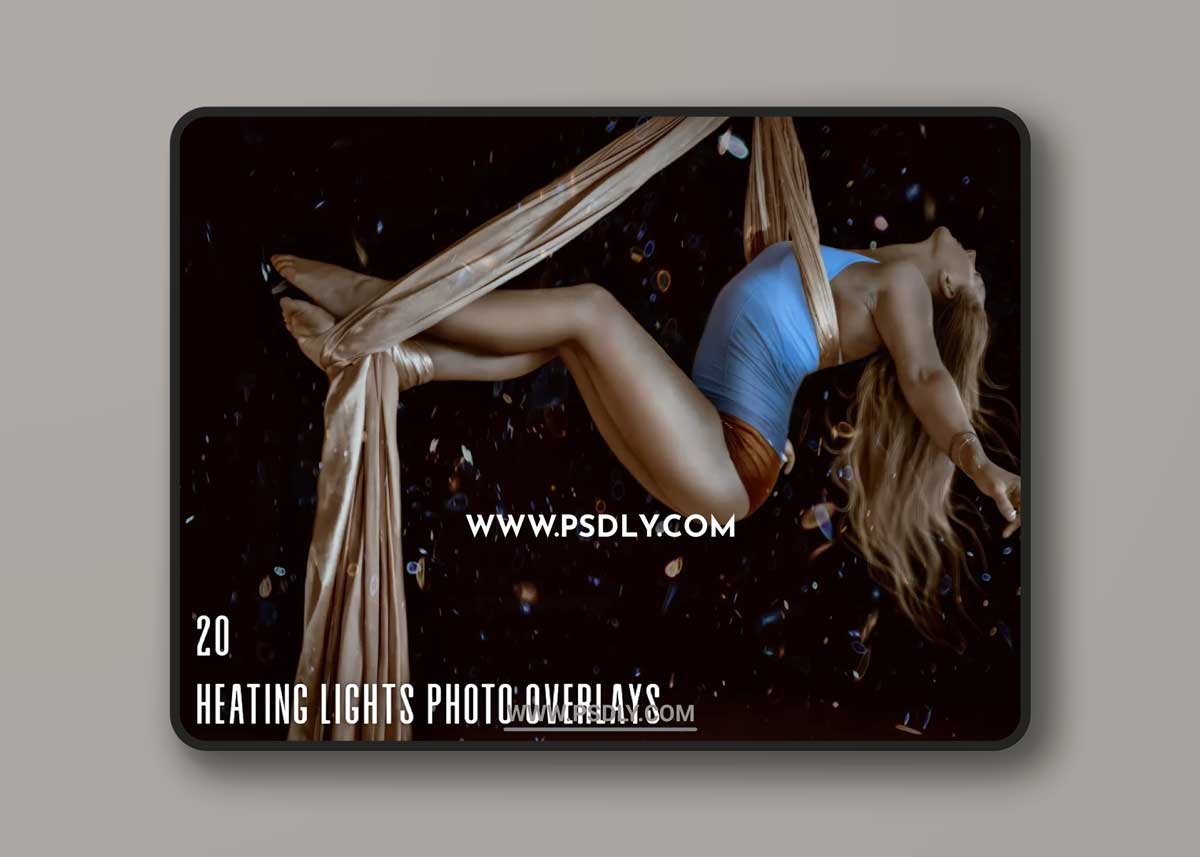 CreativeMarket - 20 Heating Lights Photo Overlays