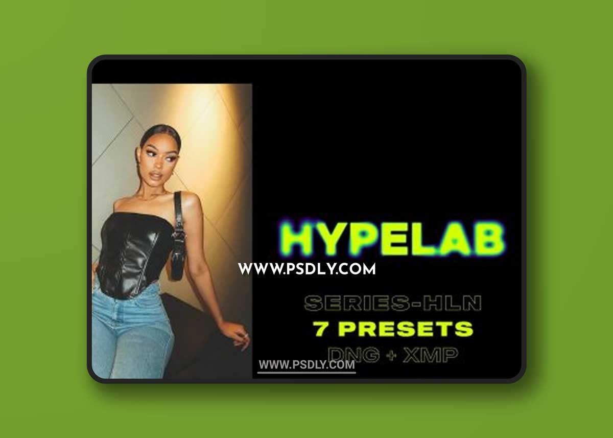 CreativeMarket - HYPELAB-HLN Series Lightroom Presets 6516682