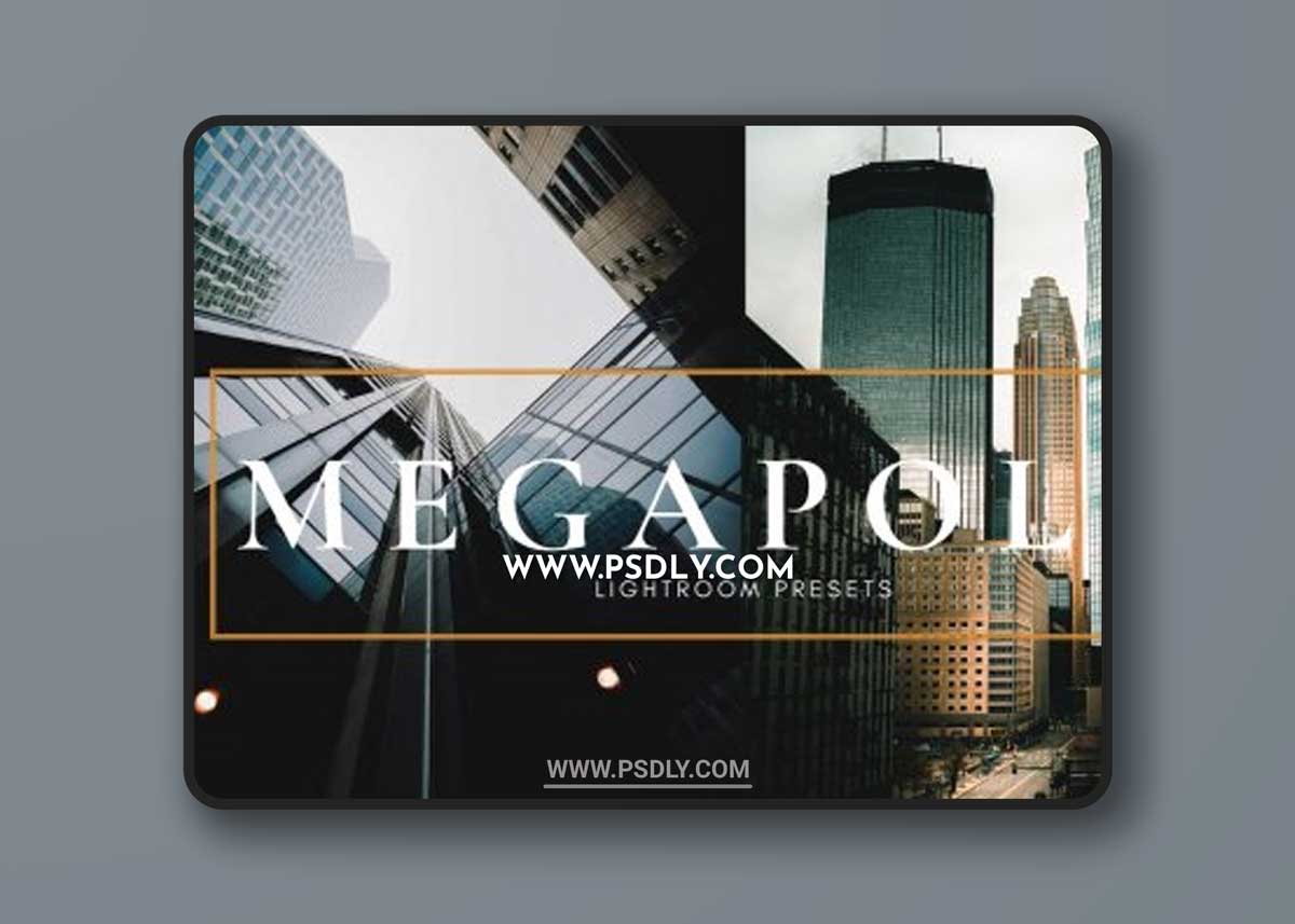 CreativeMarket - Megapolis Lightroom Presets 6465520