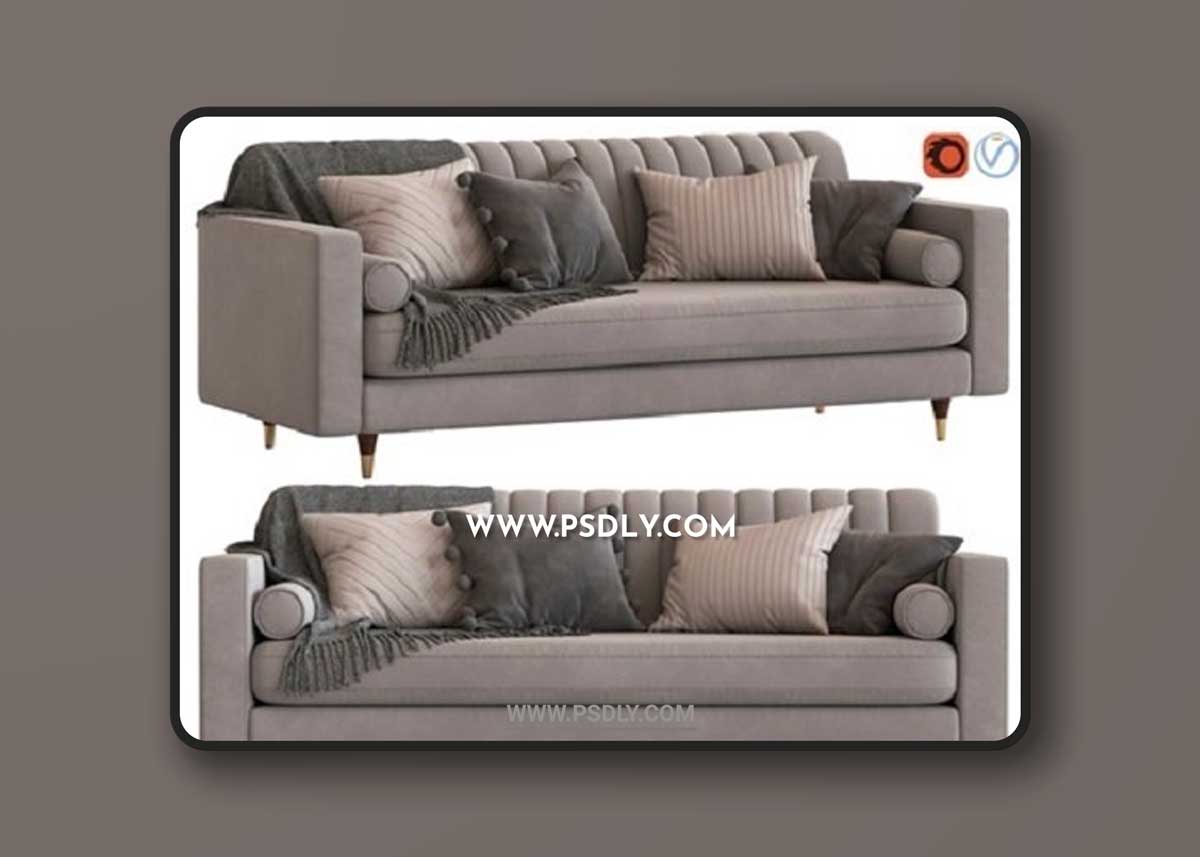 Cult Furniture Belgravia 3-Seater Sofa