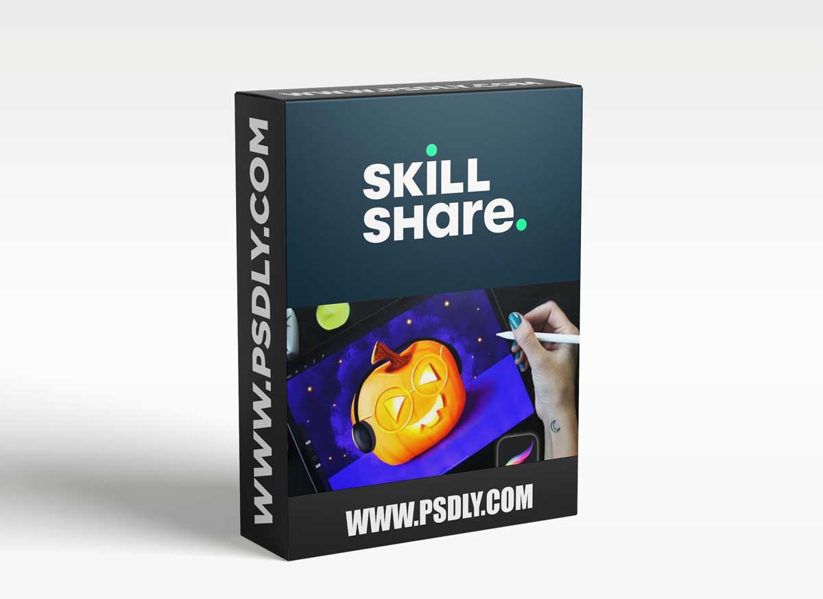 Digital Illustration Workshop for Beginners - Create a Halloween Pumpkin