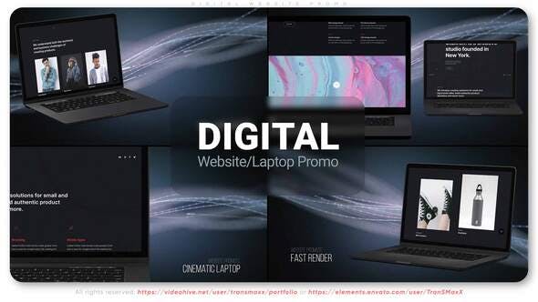 Videohive Digital Website Promo 34195771