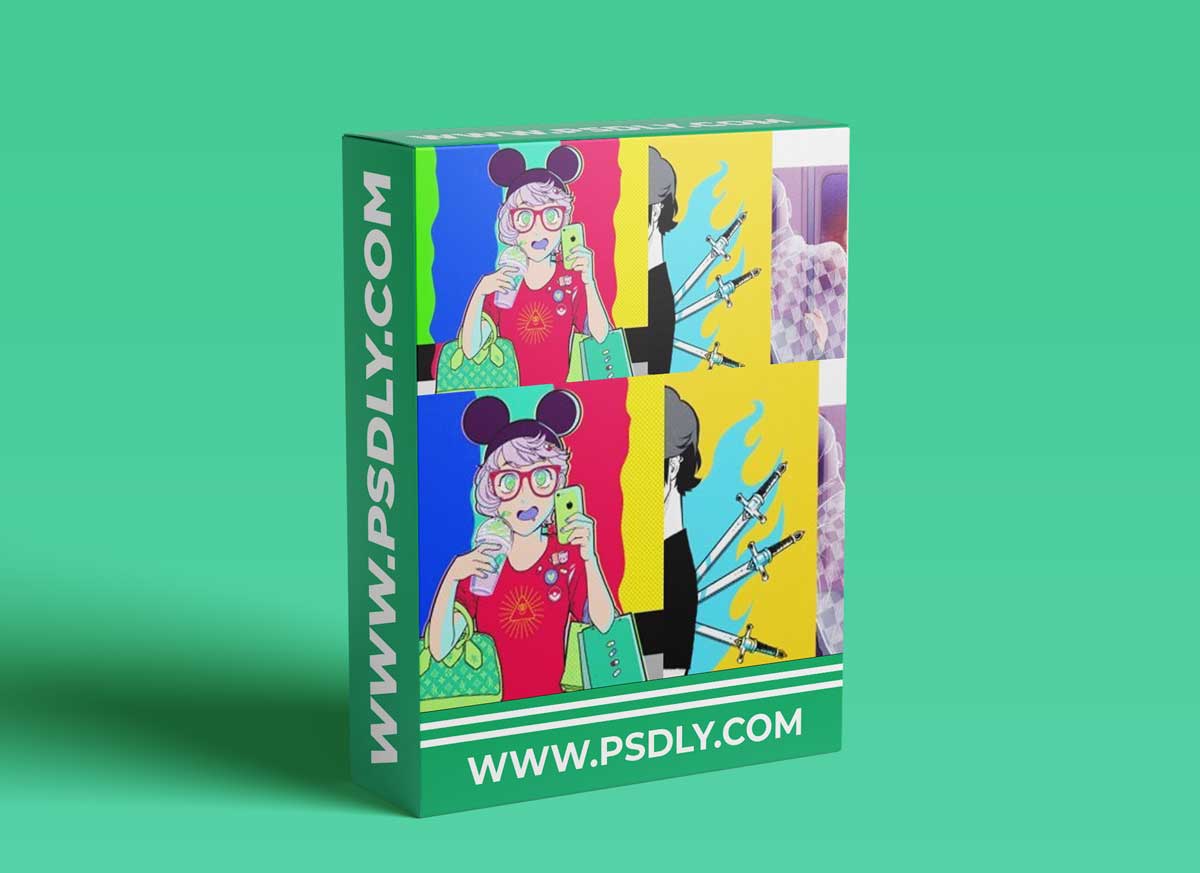 Domestika – Digital Illustration with Manga Influence