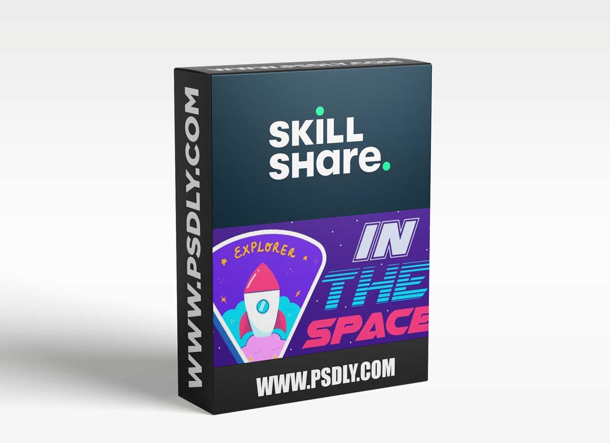 Draw a Sticker Pack in Procreate: Space Themed Illustrations