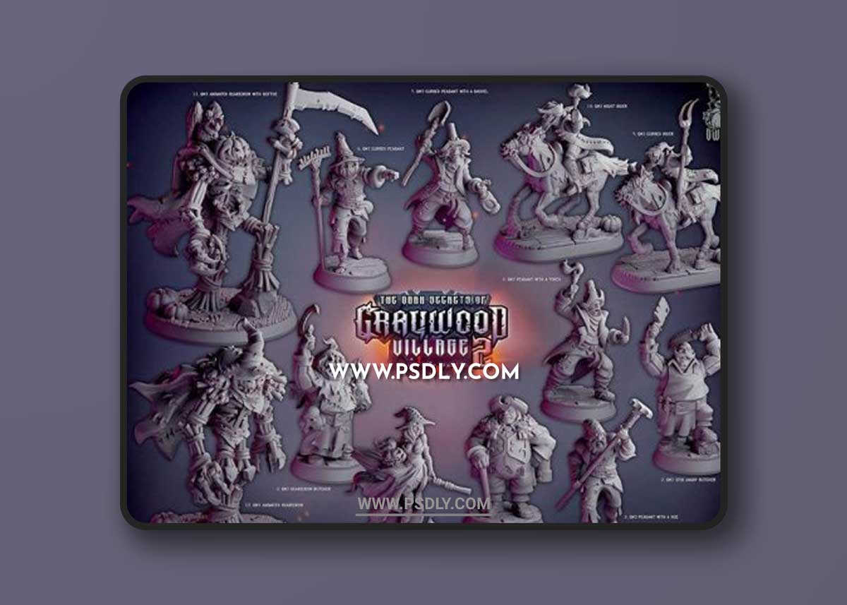 Drunken Dwarf Welcome Pack and Release October 2021 – 3D Print Model