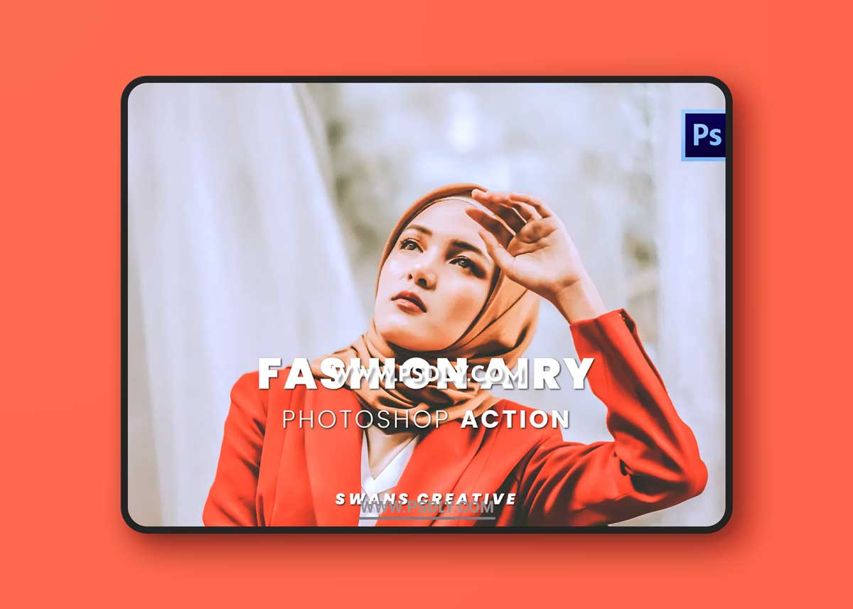 Fashion Airy Photoshop Action
