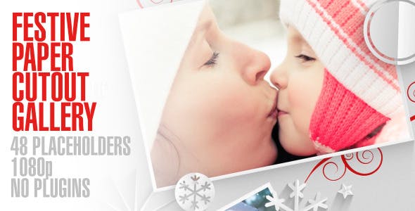 Videohive Festive Paper Cutouts Gallery 5864115