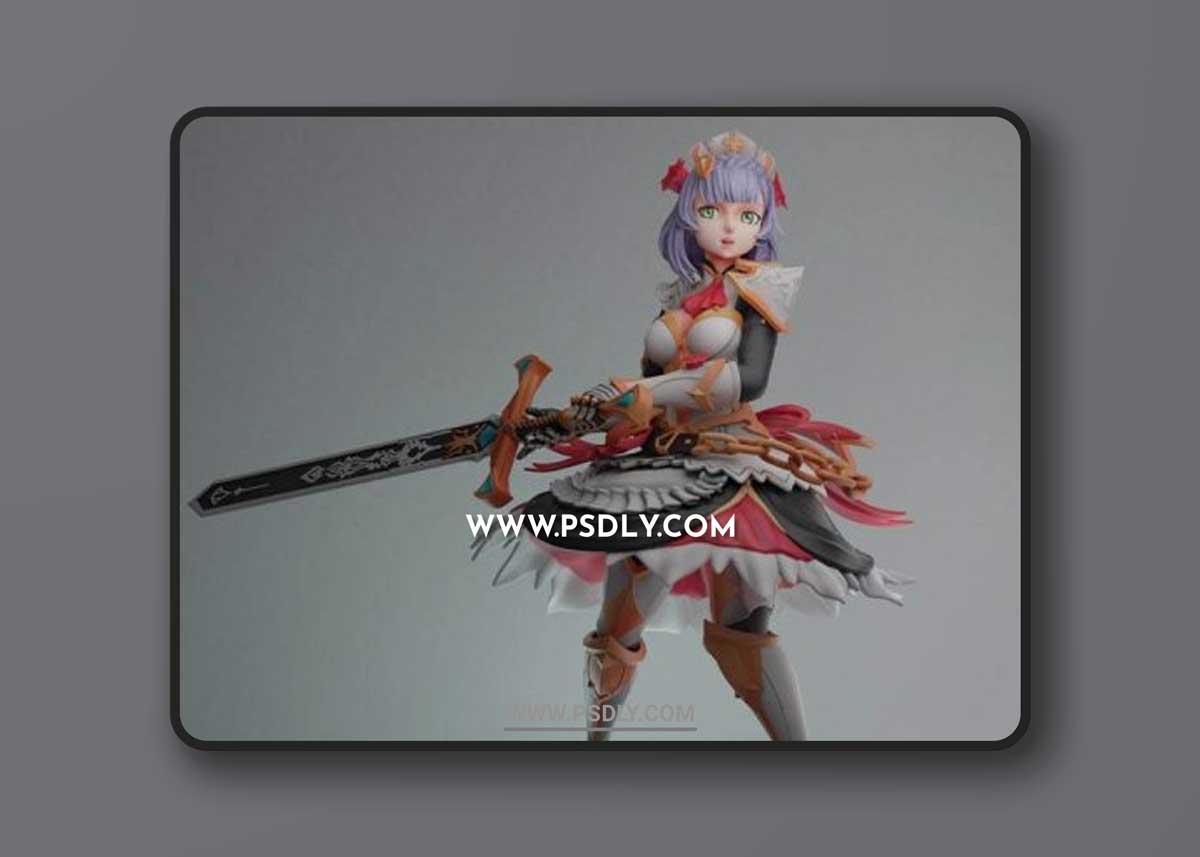 Genshin Impact Noelle – 3D Print Model