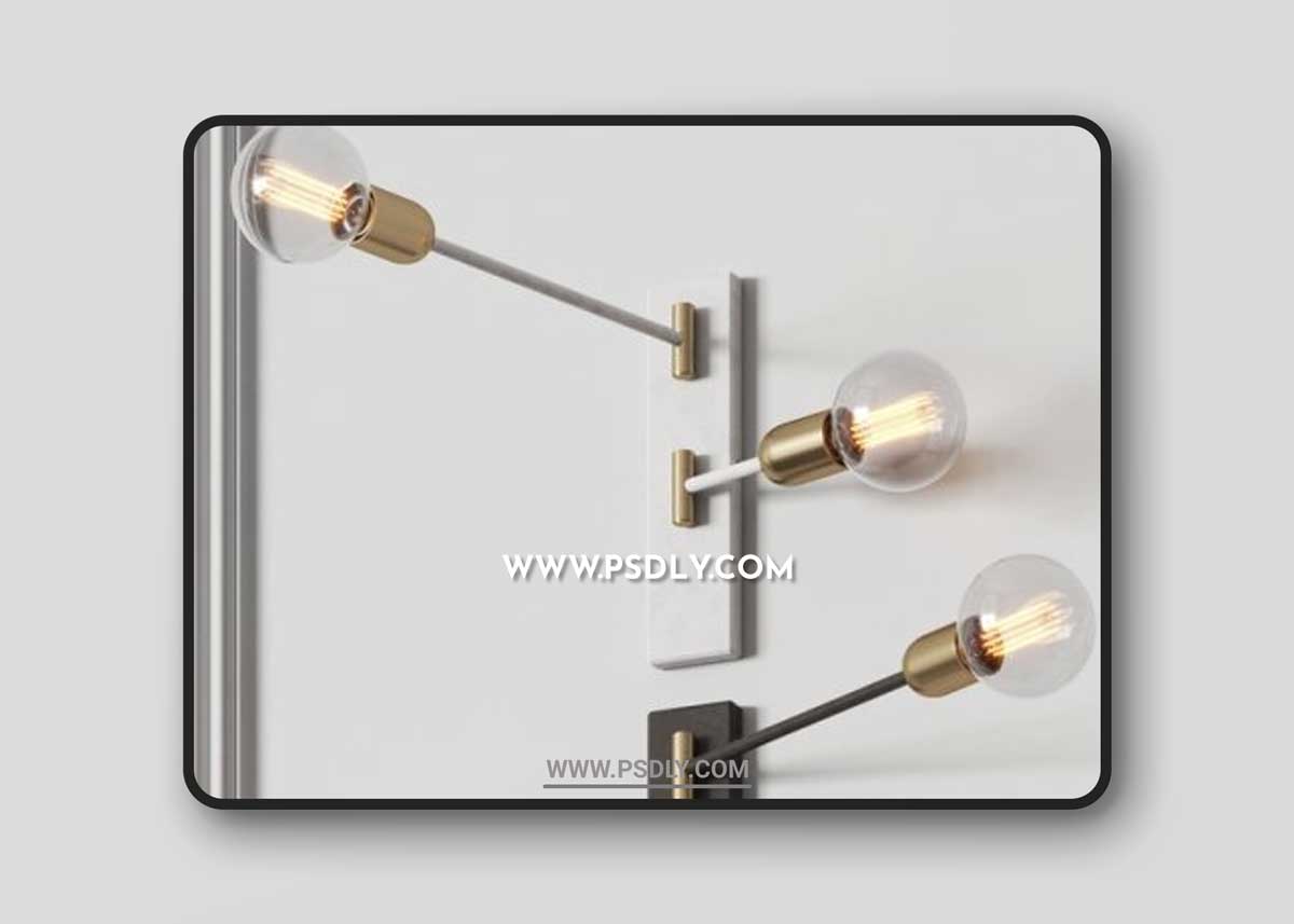 Gibas Ago Wall Lamps 3D Models