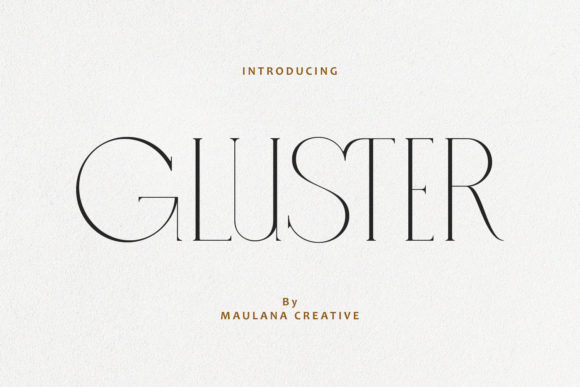 Gluster Font