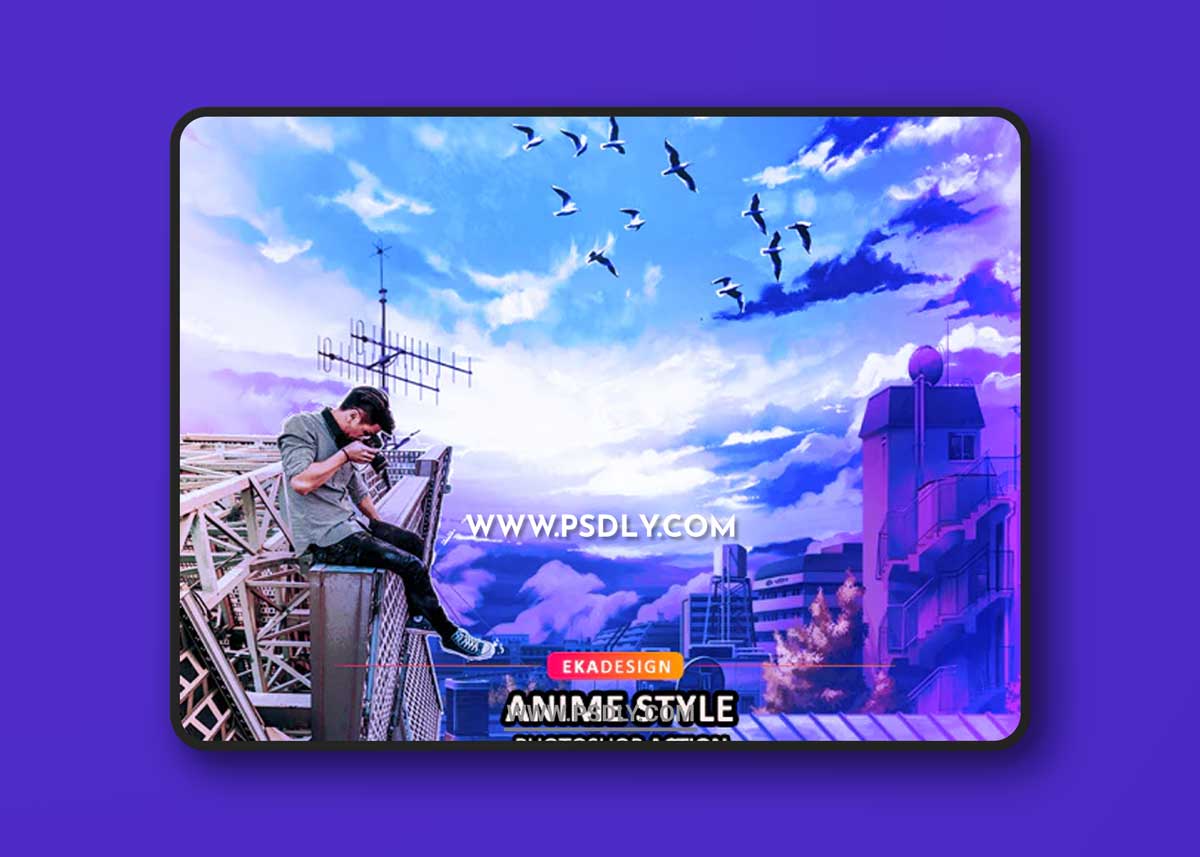 GraphicRiver - Anime Style Photoshop Action 33584300
