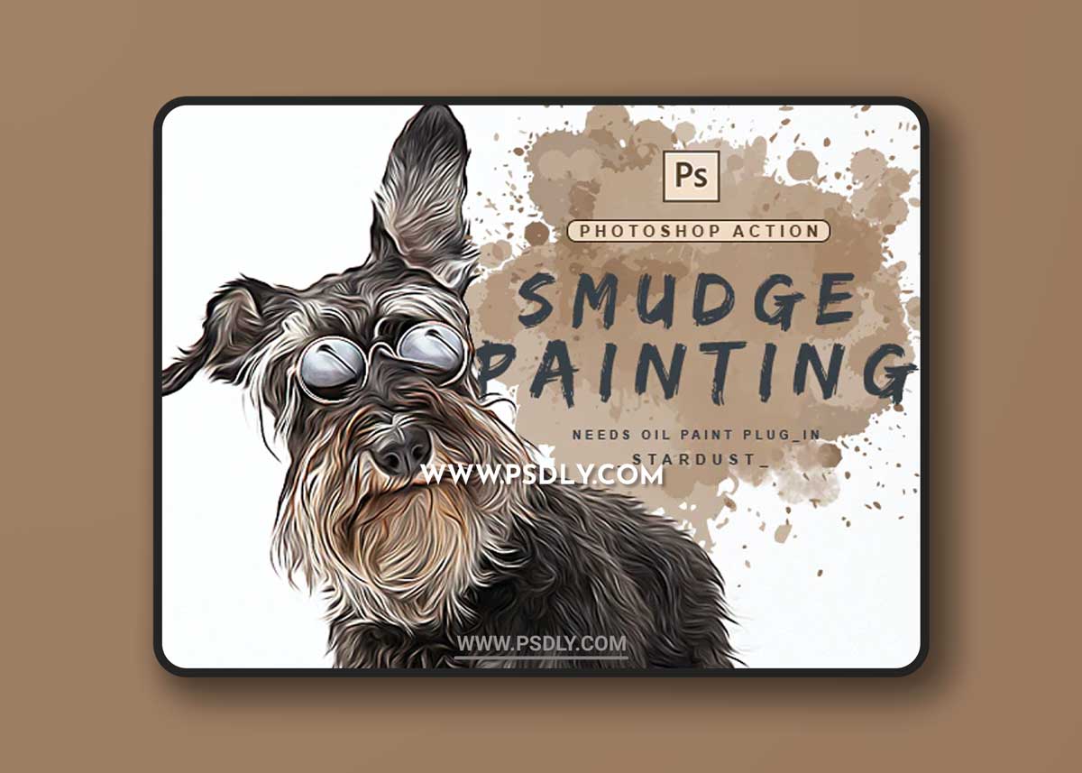 GraphicRiver - Smudge Painting - Photoshop Action 33084202