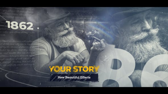 Videohive - History Slideshow And Timeline - 33897931