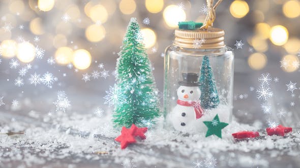 Videohive Holiday Particle Transitions 23015843