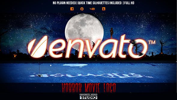 Videohive Horror Movie Logo 5962718