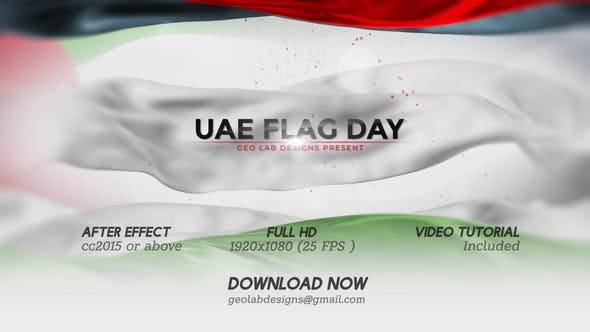Videohive UAE Flag Day l Memorial Day l National Day l Independence Day 34437335