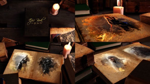 Videohive Ancient Book 34462011