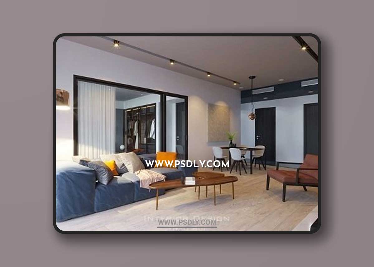 Interior Apartment Scene By ThaoBui 3D Models