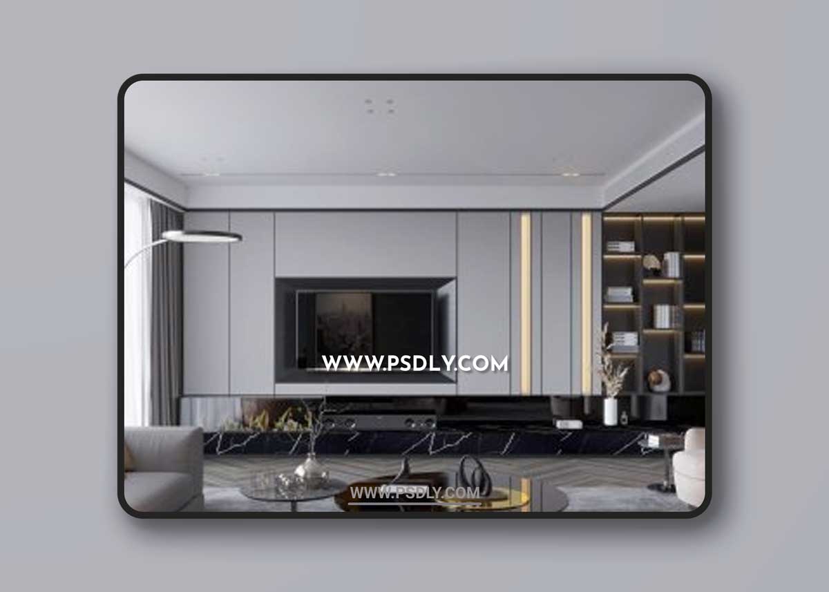 Interior Living Room By Nguyen Vinh 3D Models