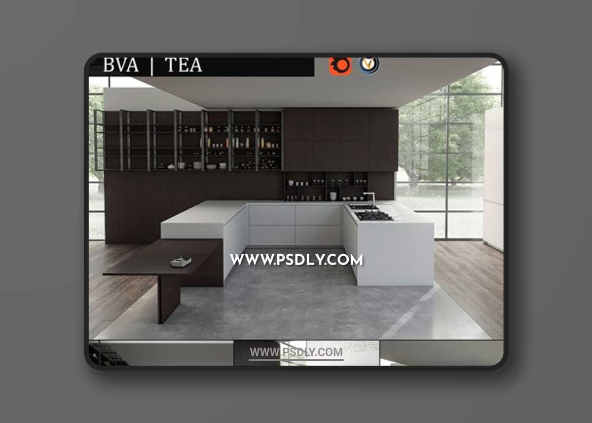 Kitchen BVA TEA 3D Models