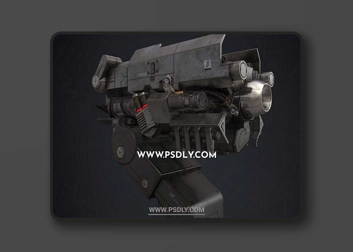 Laser Turret 3D Models