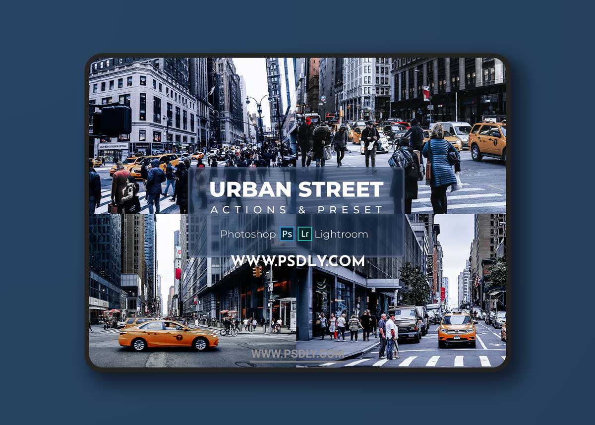 Lightroom Preset & Actions - Urban Street Style