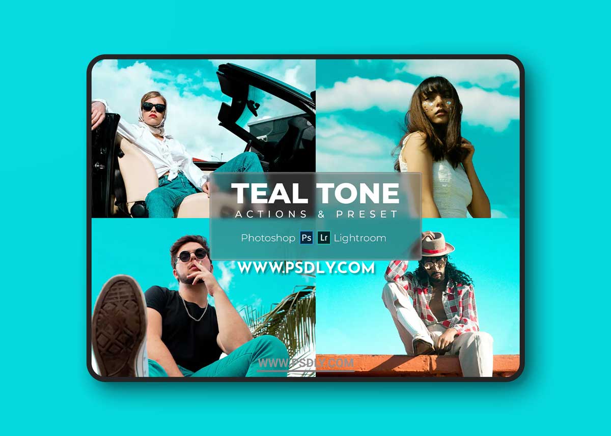 Lightroom Presets & Photoshop Actions - Teal Tone