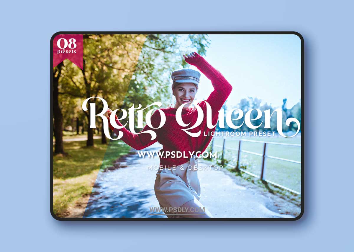 Lightroom Presets - Retro Queen Vintage Tones - TW