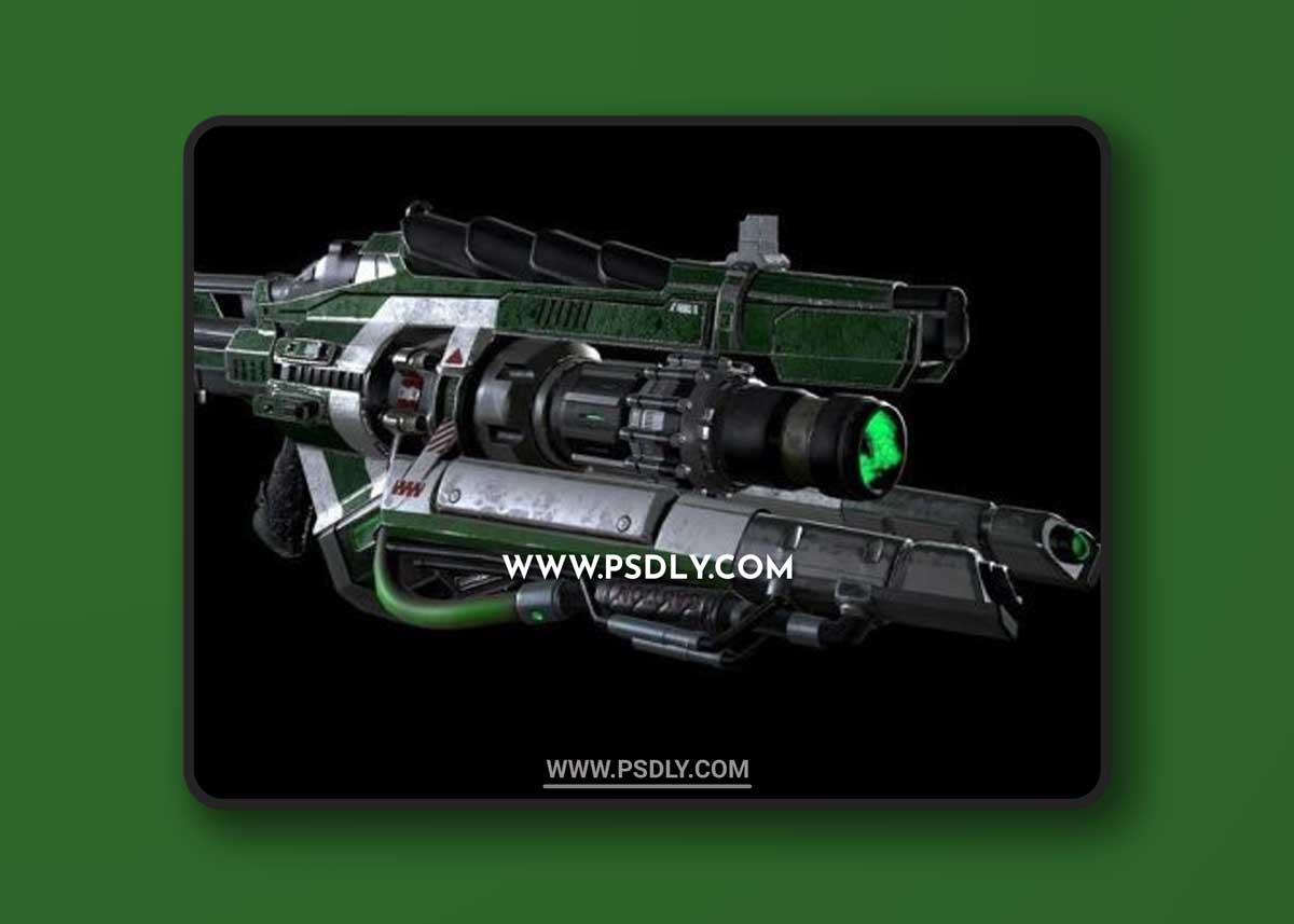 Link Gun 3D Models