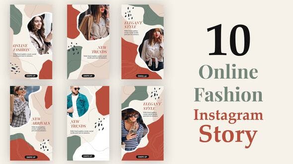 Videohive Liquid Motion Abstract Instagram Stories 34368156