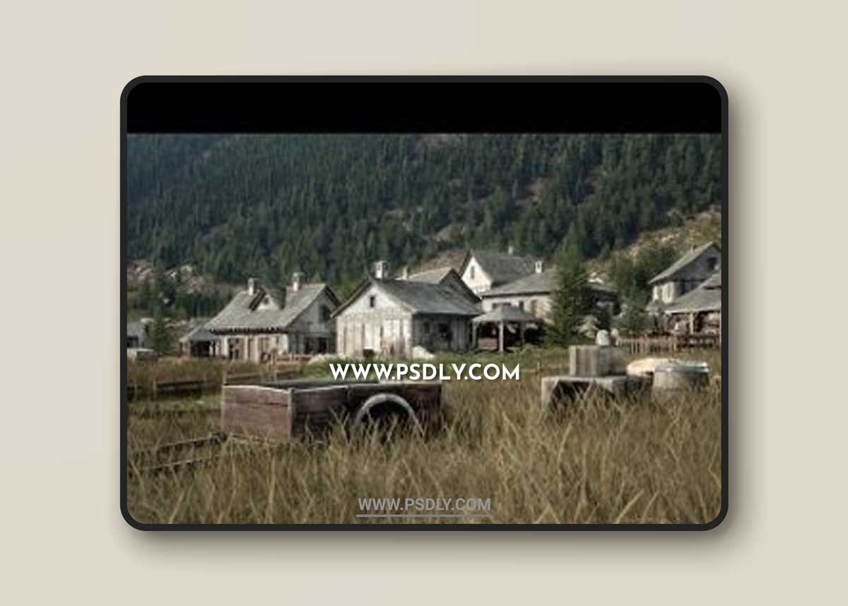 Mountain Village Environment