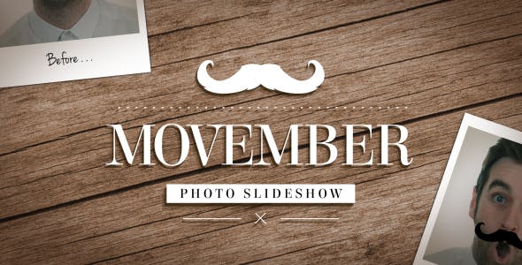 Videohive Movember Photo Slideshow 13604017Videohive Movember Photo Slideshow 13604017
