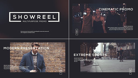 Videohive Showreel / Multipurpose Promo 18298404