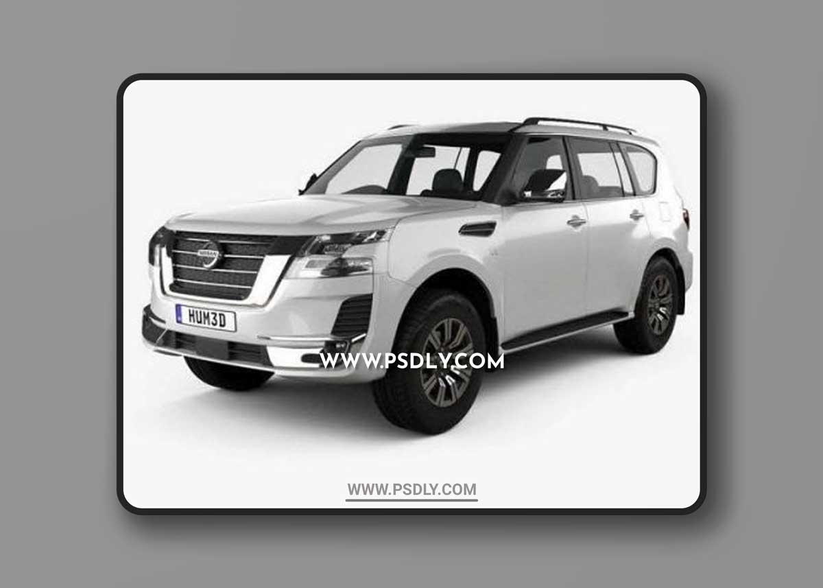 Nissan Patrol Ti L 2020 3D Model