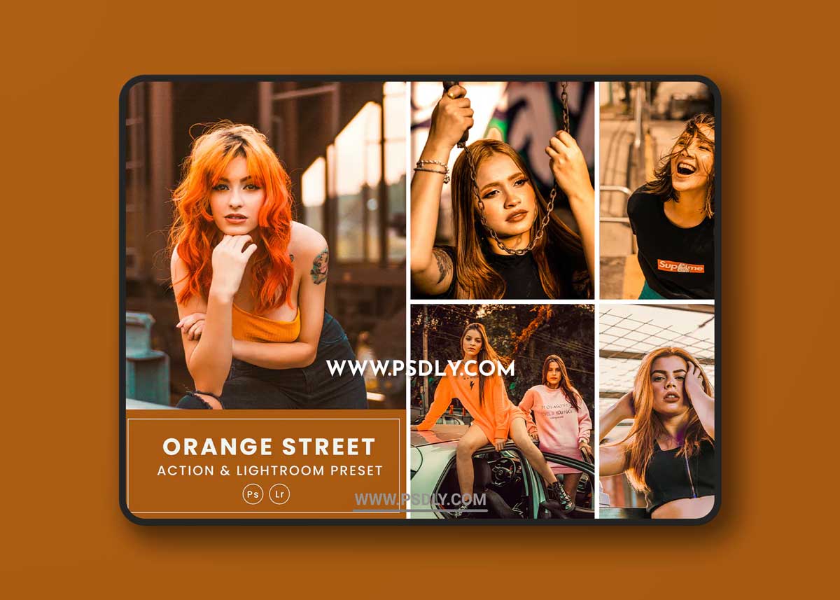 Orange Street Action & Lightrom Presets