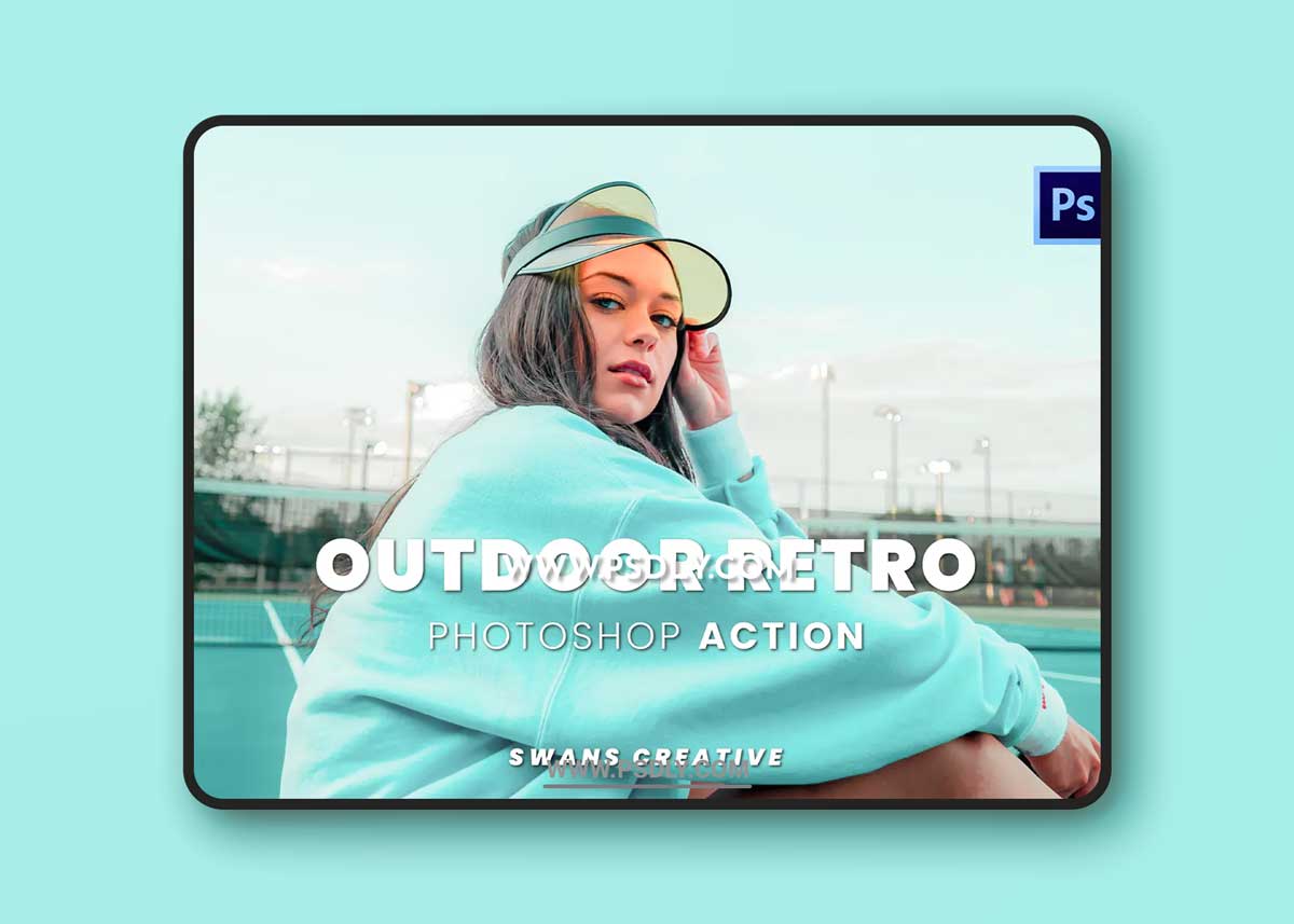 Outdoor Retro Photoshop Action