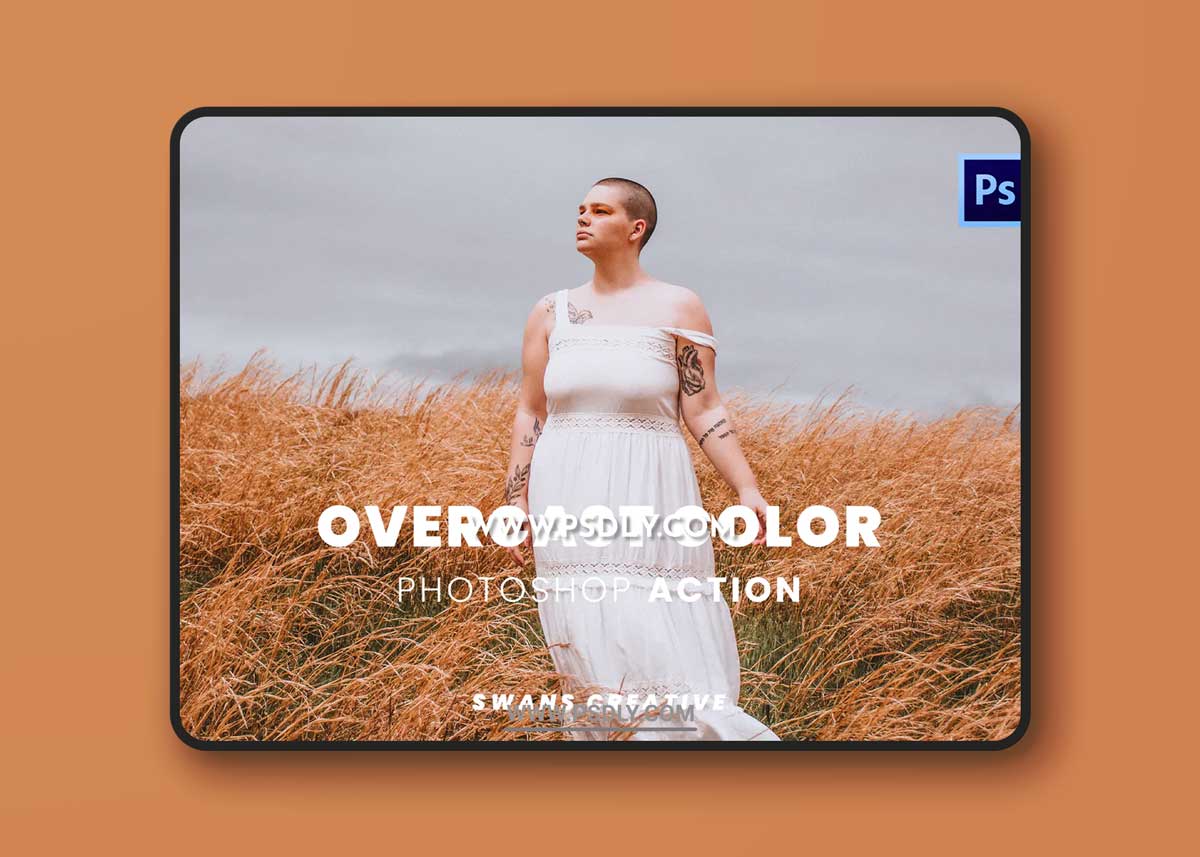 Overcast Color Photoshop Action