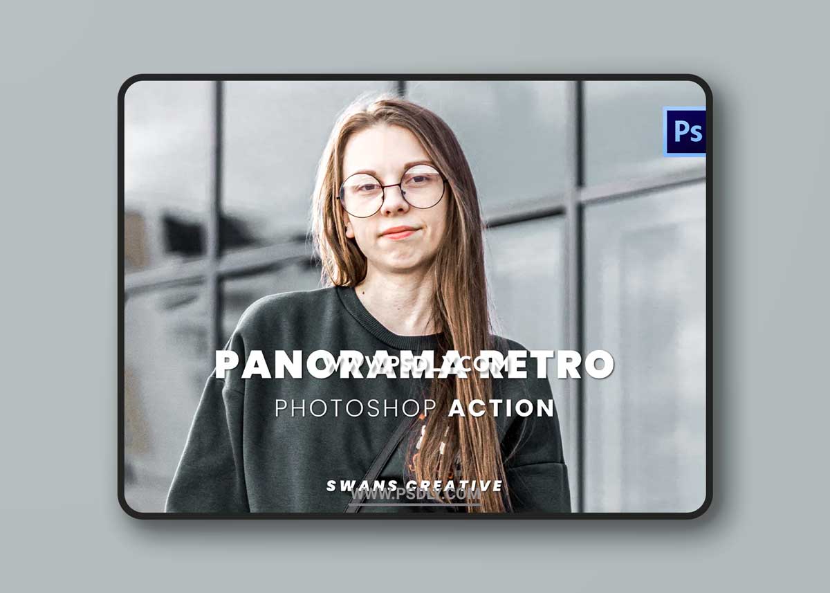 Panorama Retro Photoshop ActionPanorama Retro Photoshop Action